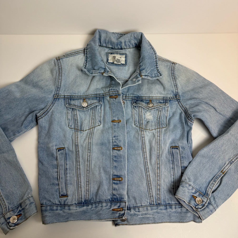 Forever 21 Light Blue Denim Jacket